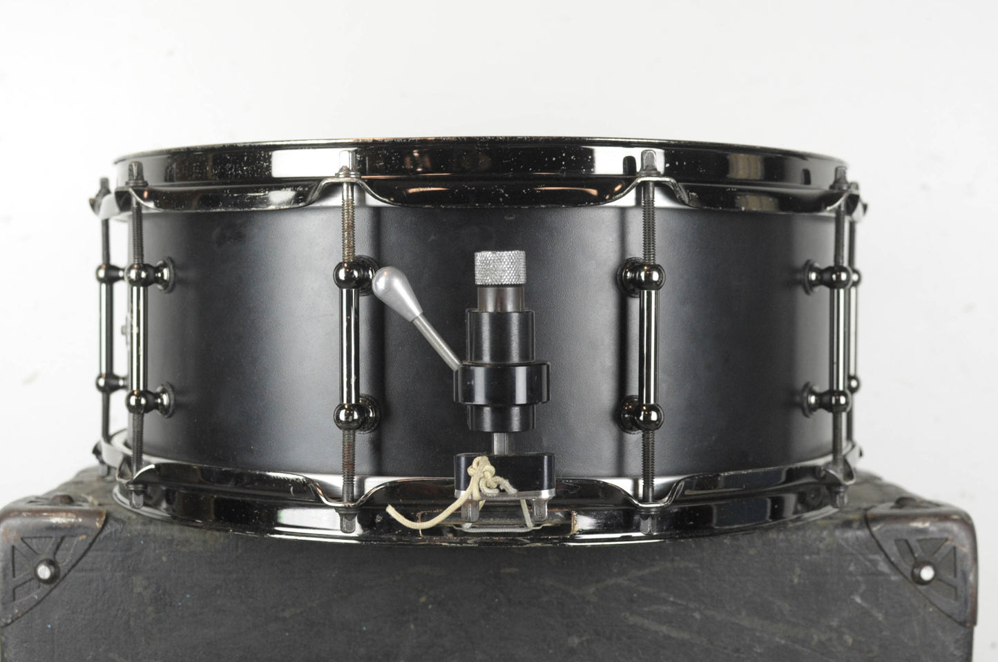 2000s C&C Drums 5x14 Black Matte Snare Drum