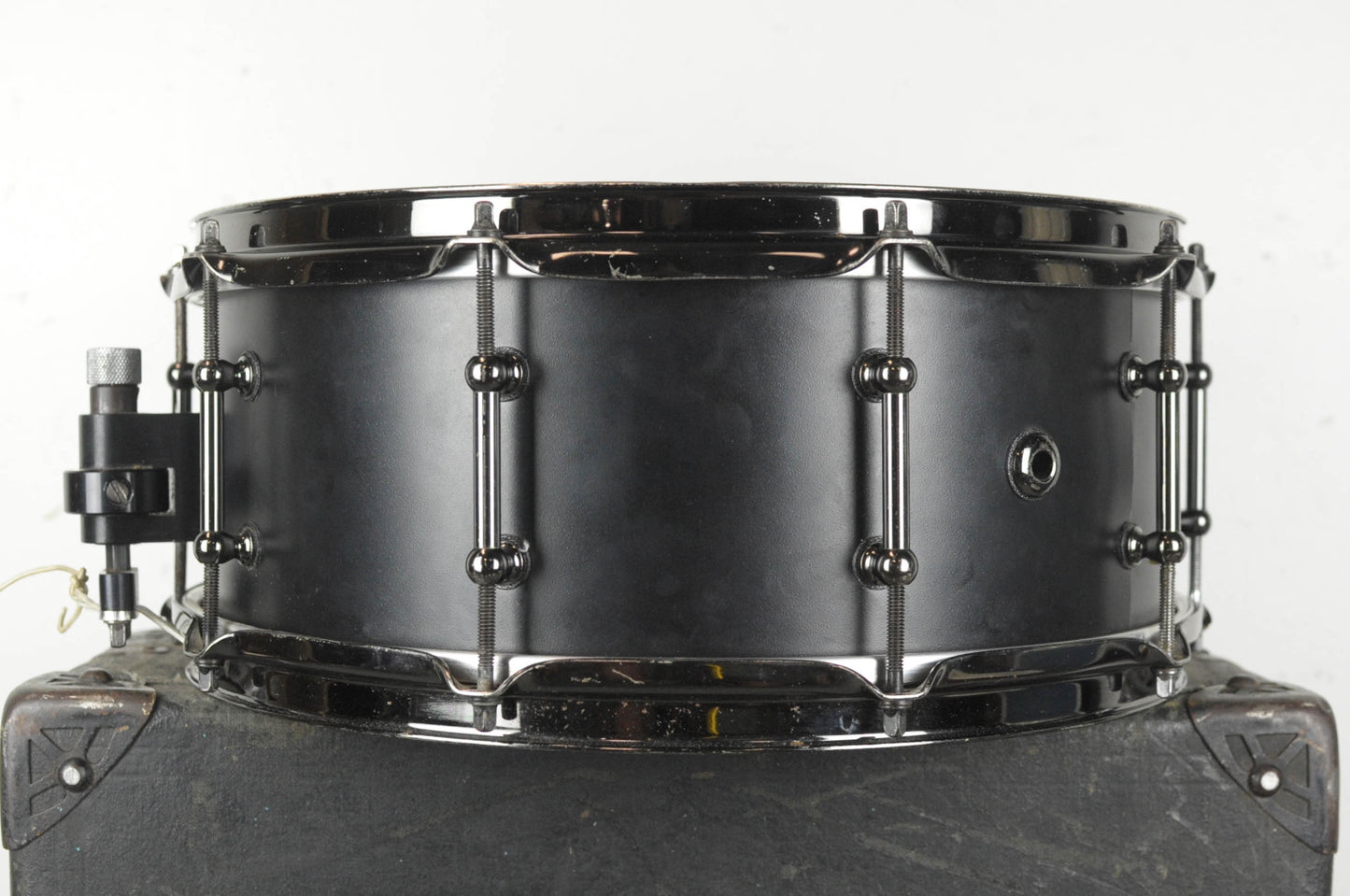 2000s C&C Drums 5x14 Black Matte Snare Drum