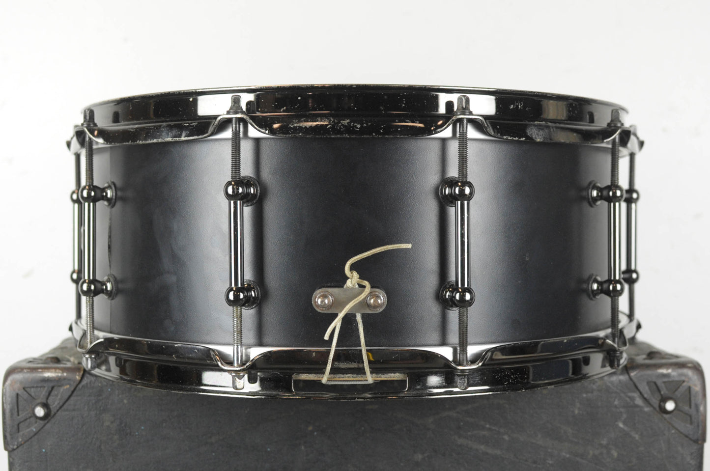 2000s C&C Drums 5x14 Black Matte Snare Drum