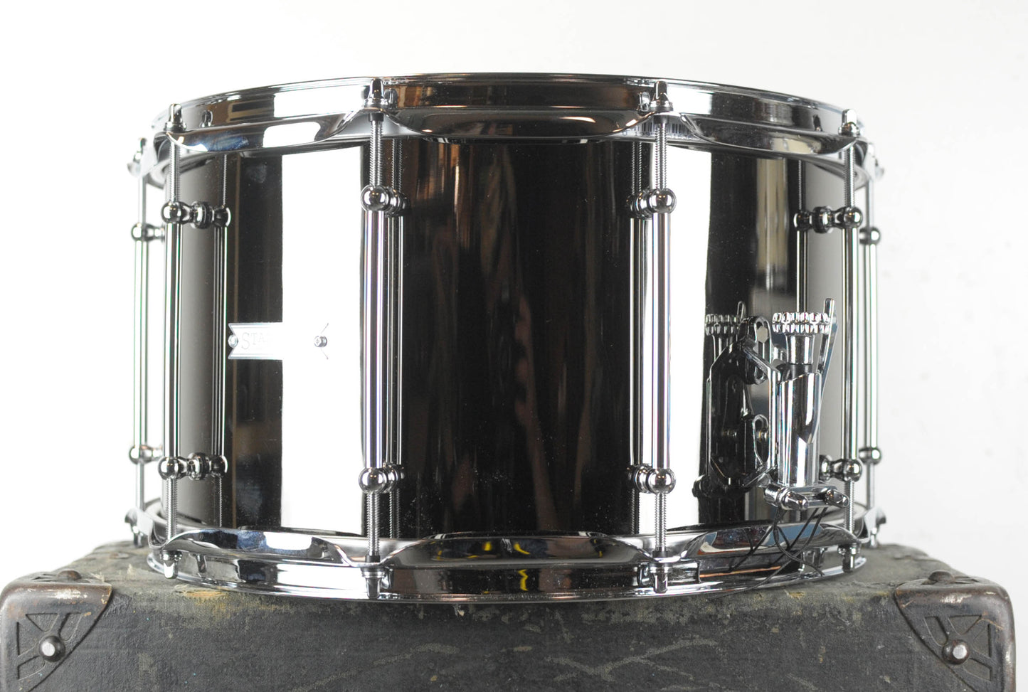 Standard Drum Co. 8x14 Black Nickel Snare Drum