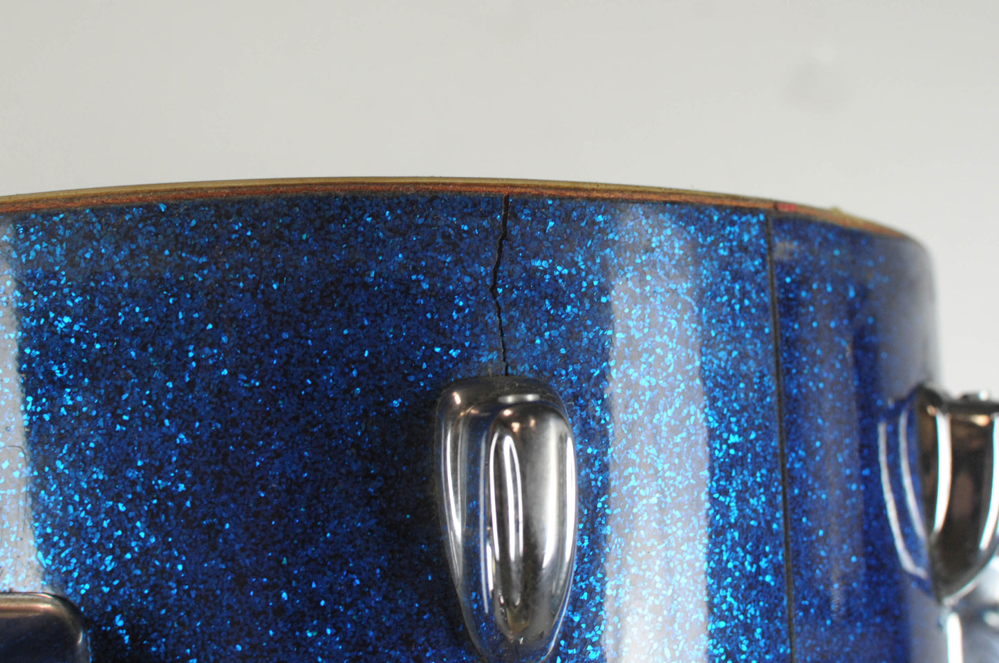 1965 Slingerland "Jet" Sparkling Blue Pearl Drum Set