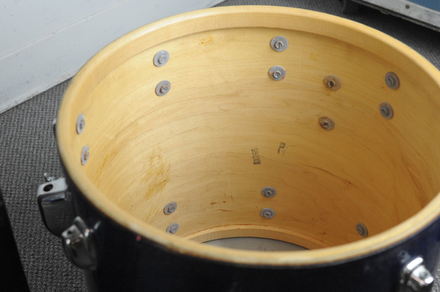 1965 Slingerland "Jet" Sparkling Blue Pearl Drum Set