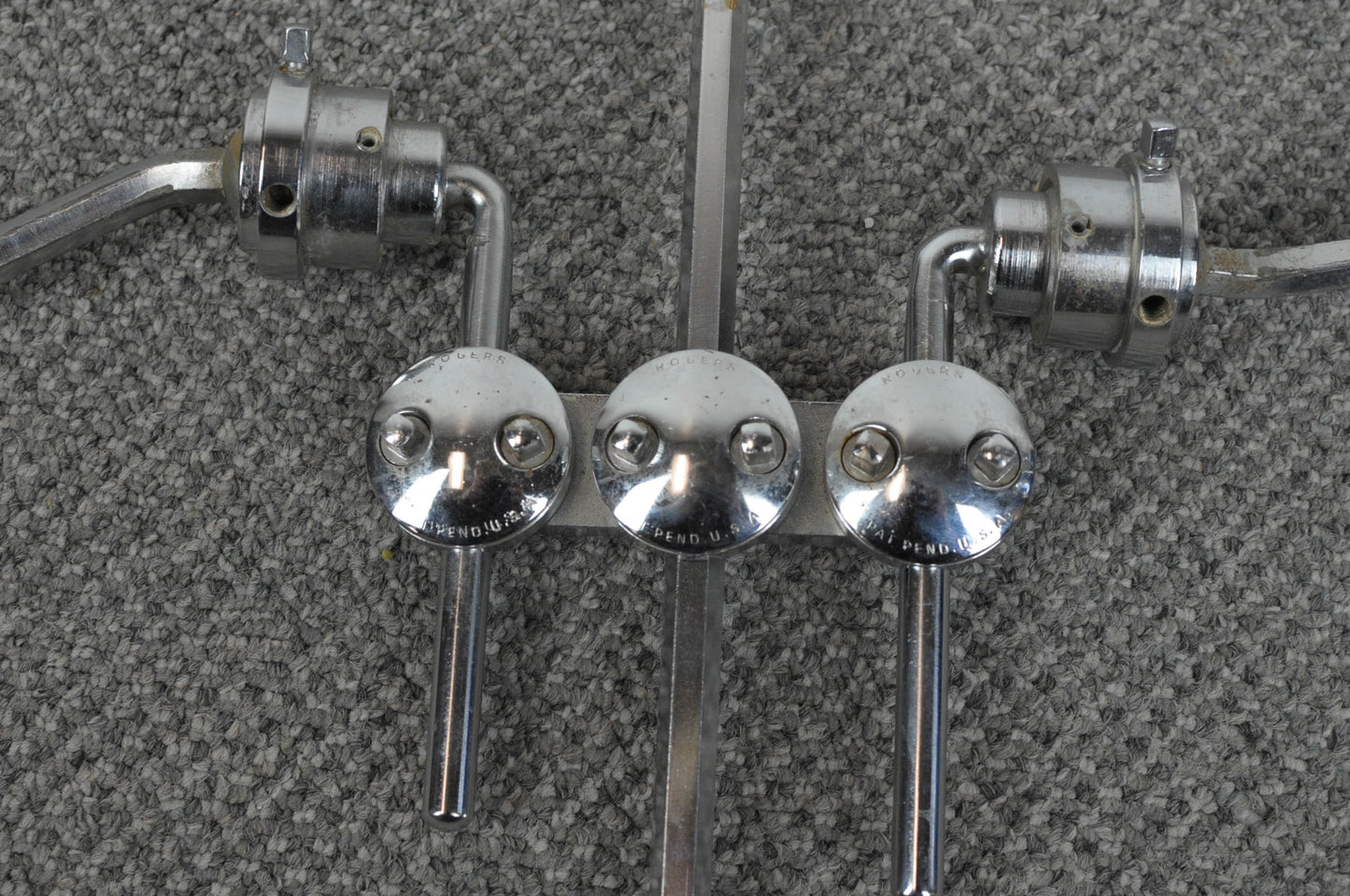 1960s Rogers "Top Hat" Double Tom / Cymbal Mounting System