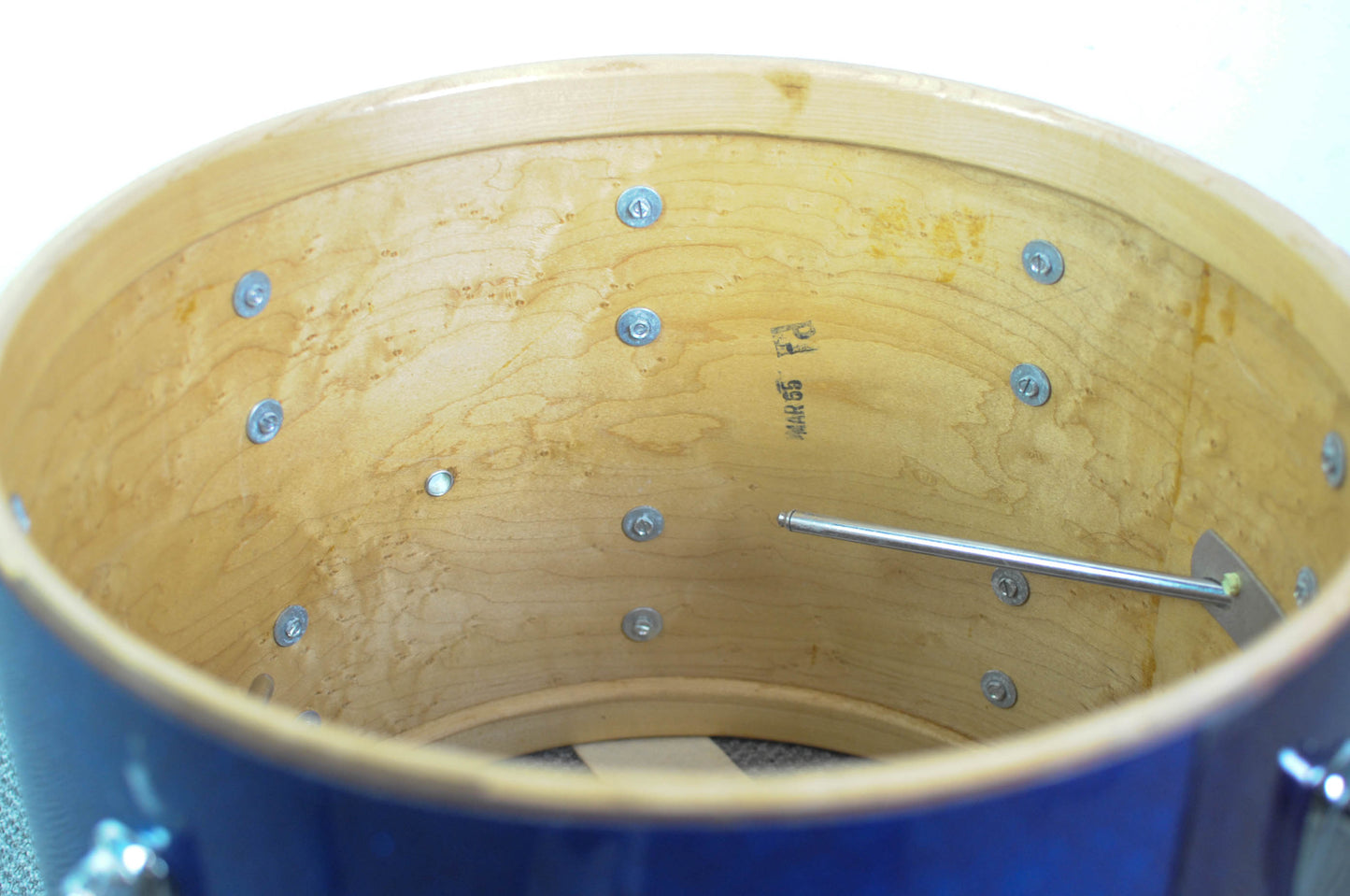 1965 Slingerland "Jet" Sparkling Blue Pearl Drum Set
