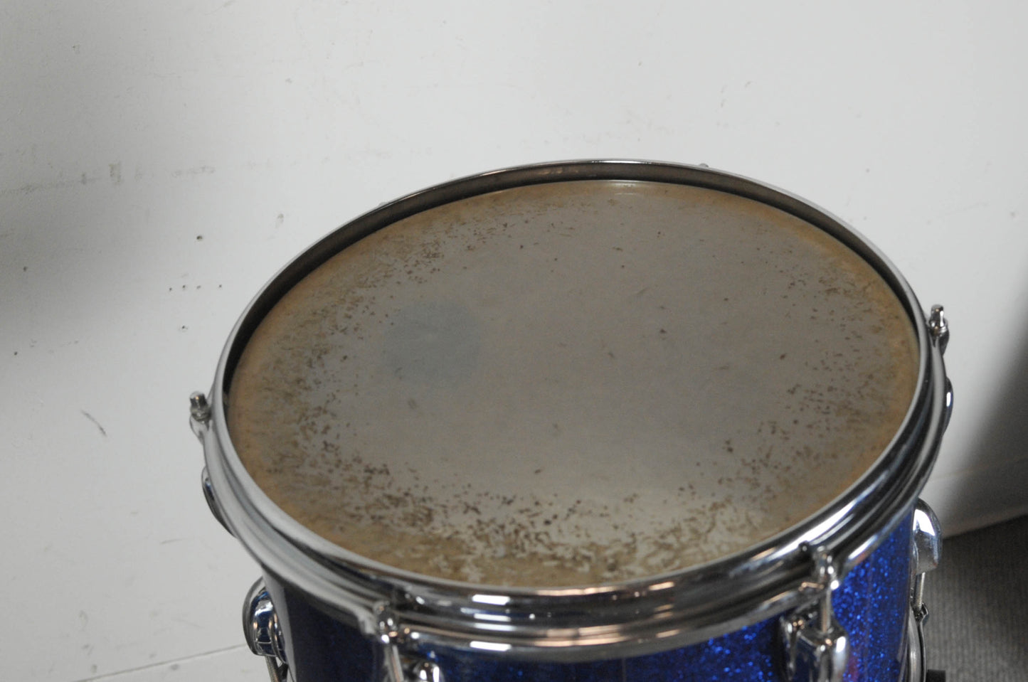 1965 Slingerland "Jet" Sparkling Blue Pearl Drum Set