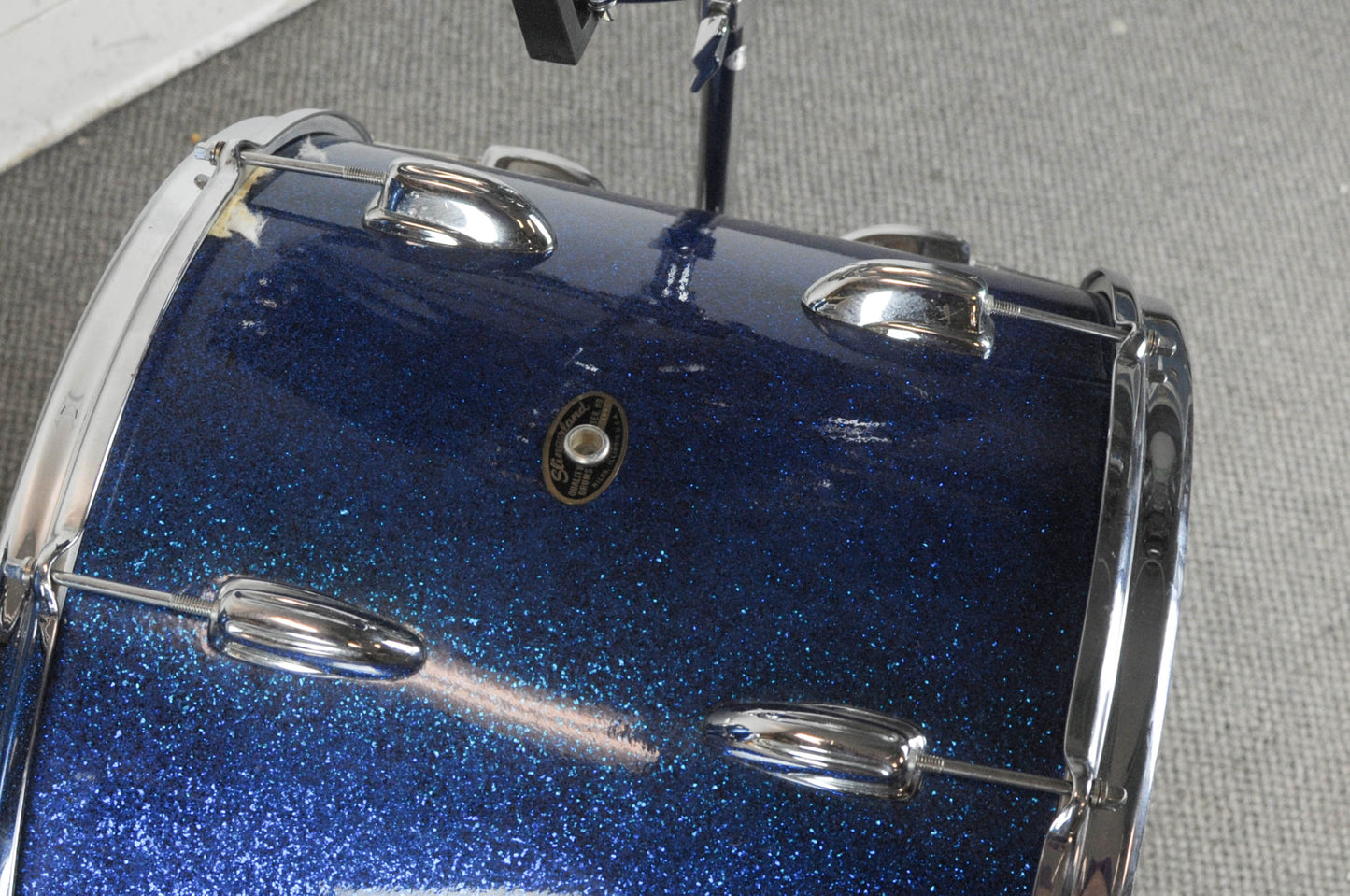 1965 Slingerland "Jet" Sparkling Blue Pearl Drum Set