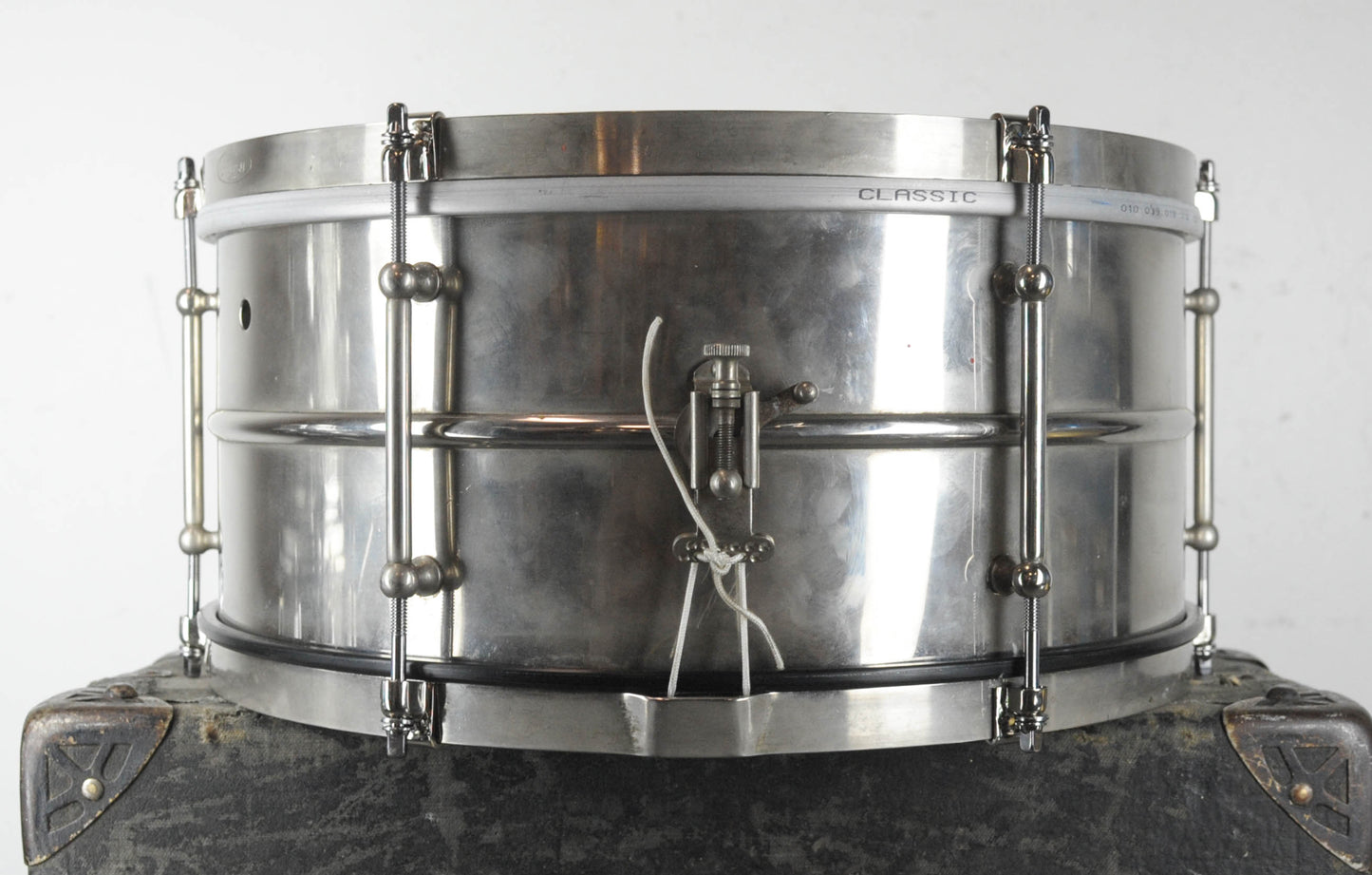 1920s Ludwig 6.5x14 Universal Nickel Over Brass Snare Drum