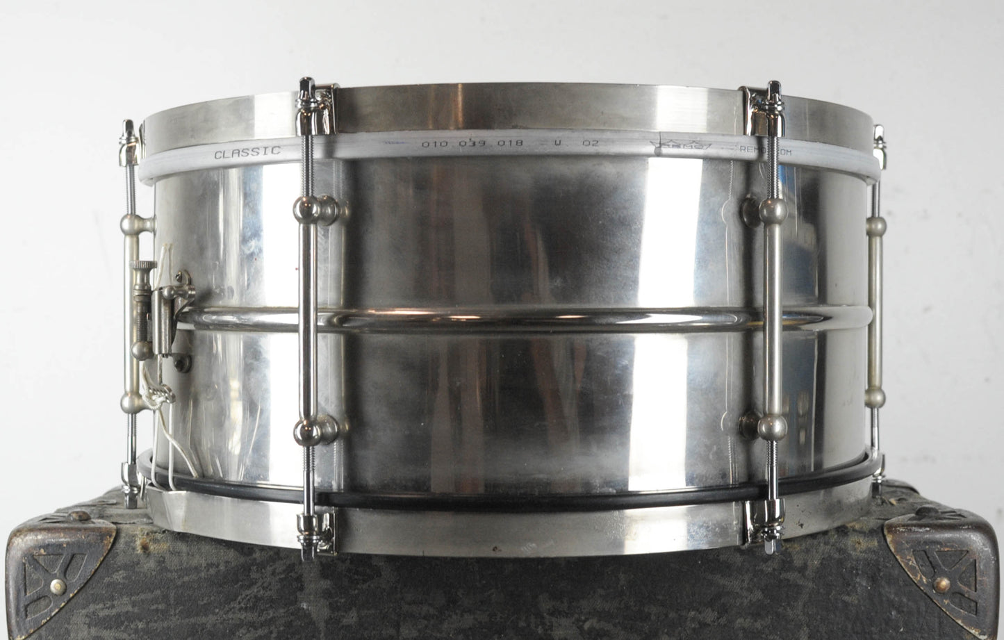 1920s Ludwig 6.5x14 Universal Nickel Over Brass Snare Drum