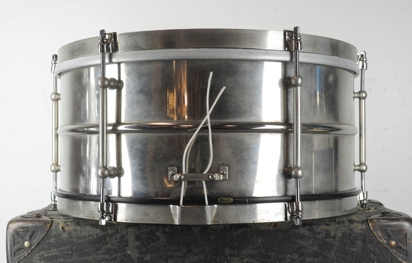 1920s Ludwig 6.5x14 Universal Nickel Over Brass Snare Drum