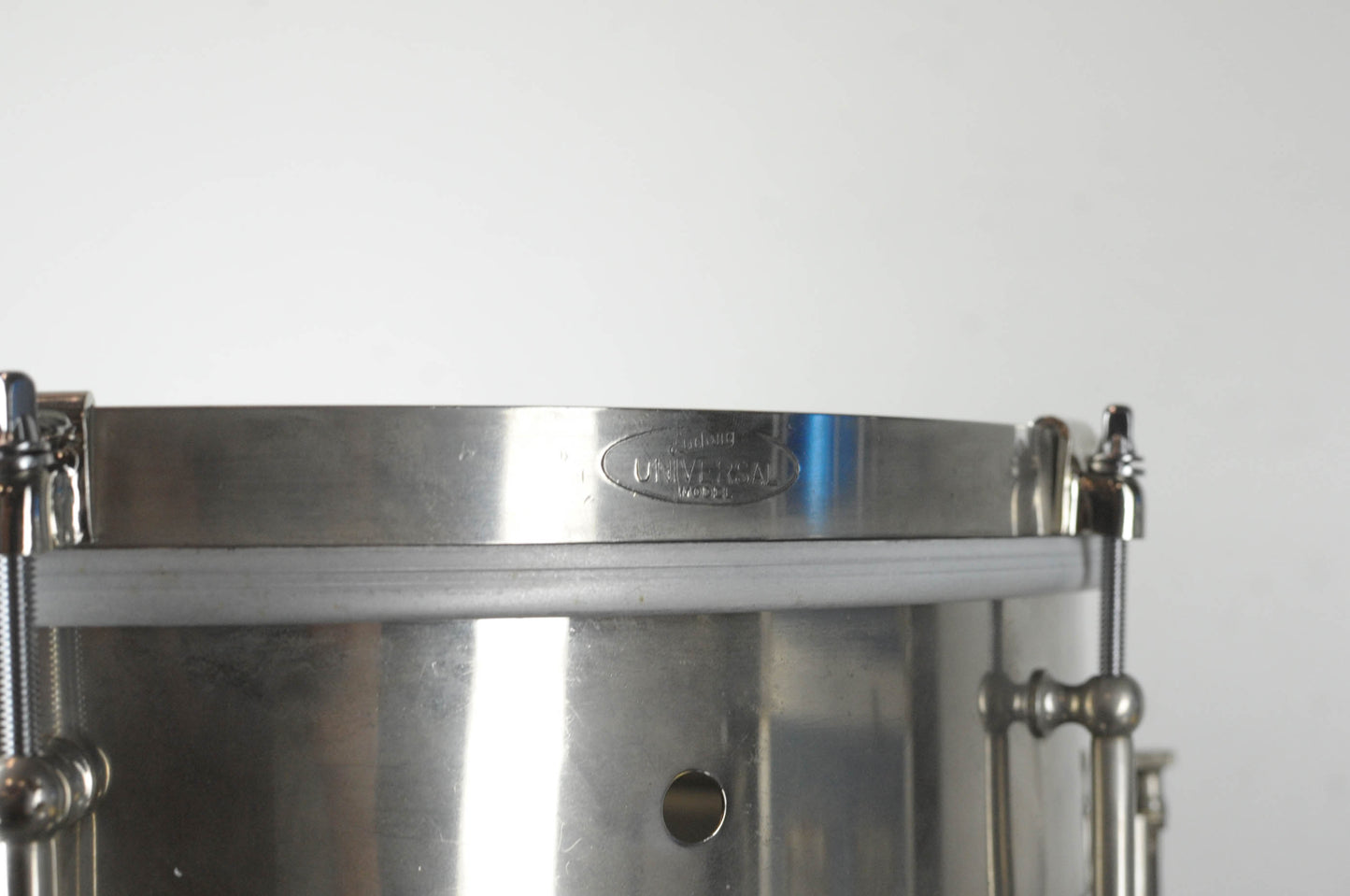 1920s Ludwig 6.5x14 Universal Nickel Over Brass Snare Drum