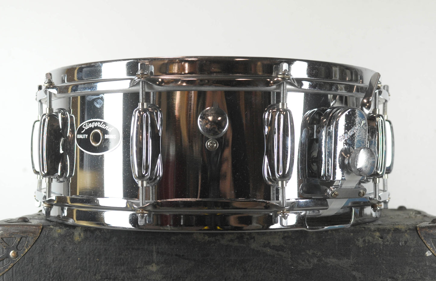 1990s Slingerland "HHS" 5x14 Chrome Snare Drum