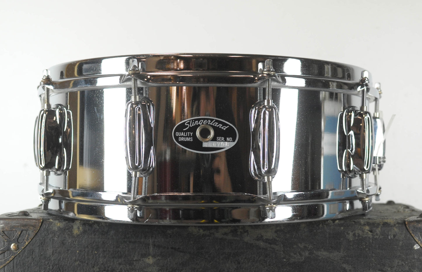 1990s Slingerland "HHS" 5x14 Chrome Snare Drum