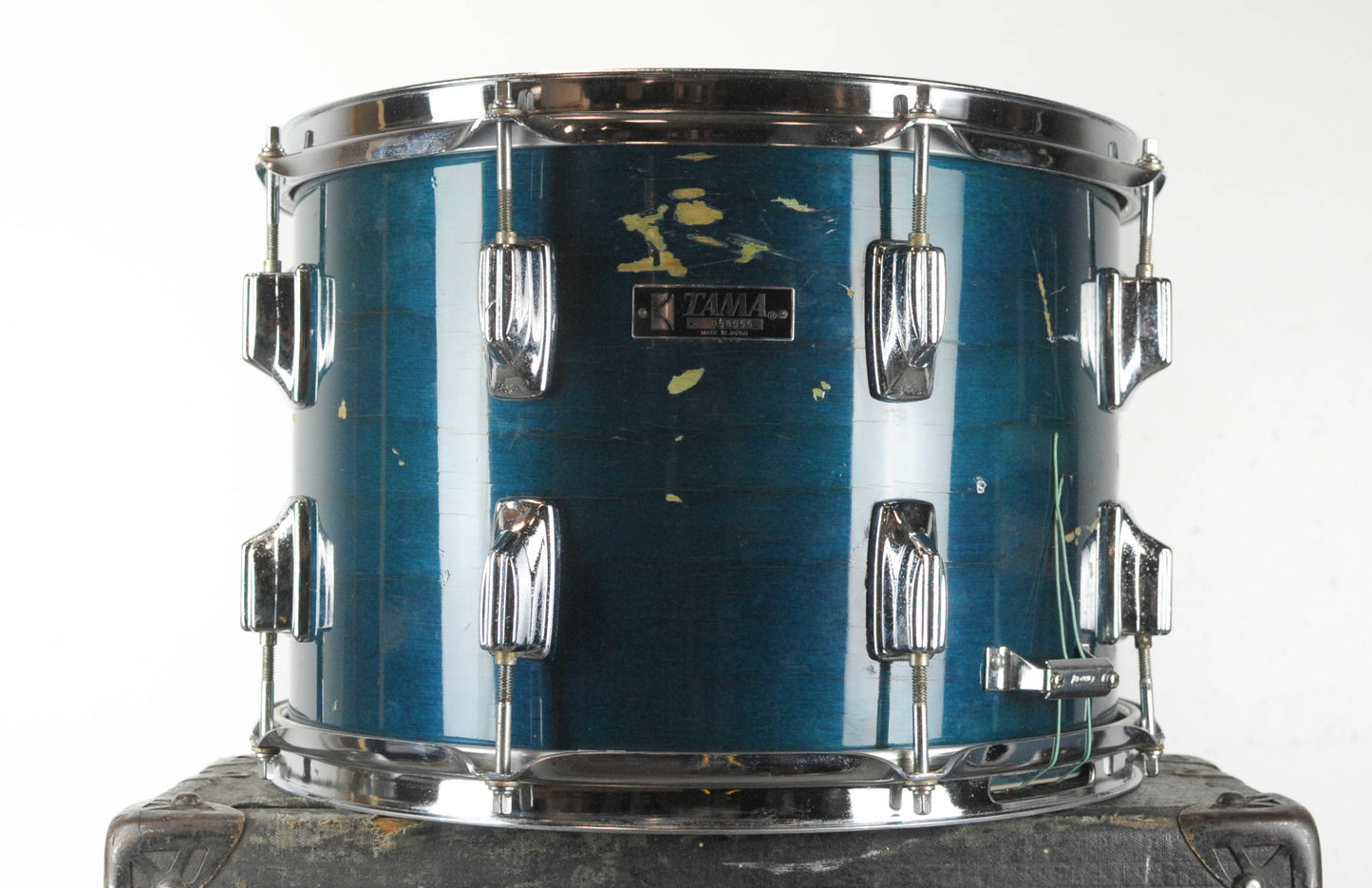 Vintage Tama Superstar 10x14 Aquamarine Snare Drum