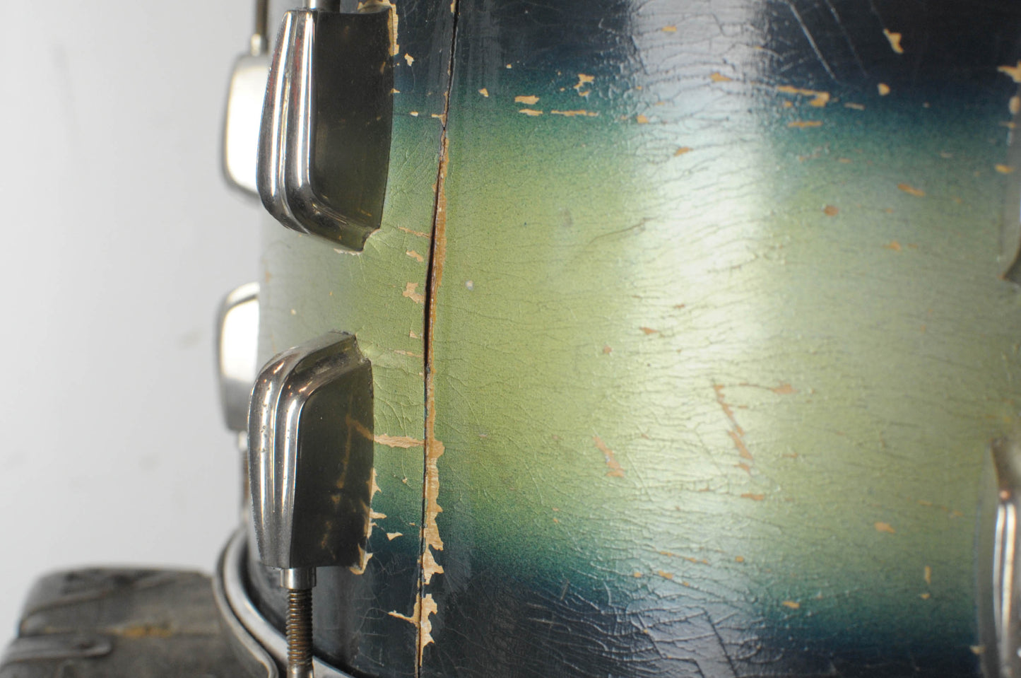 1940s Slingerland 7x14 Radio King Buddy Rich Blue & Gold Duco "Swingster" Snare Drum