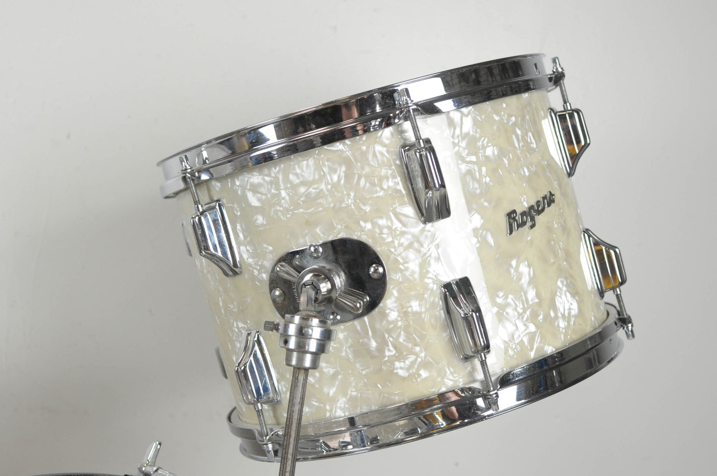 1970s Roger Buddy Rich "Tribute" Antique Pearl Drum Set