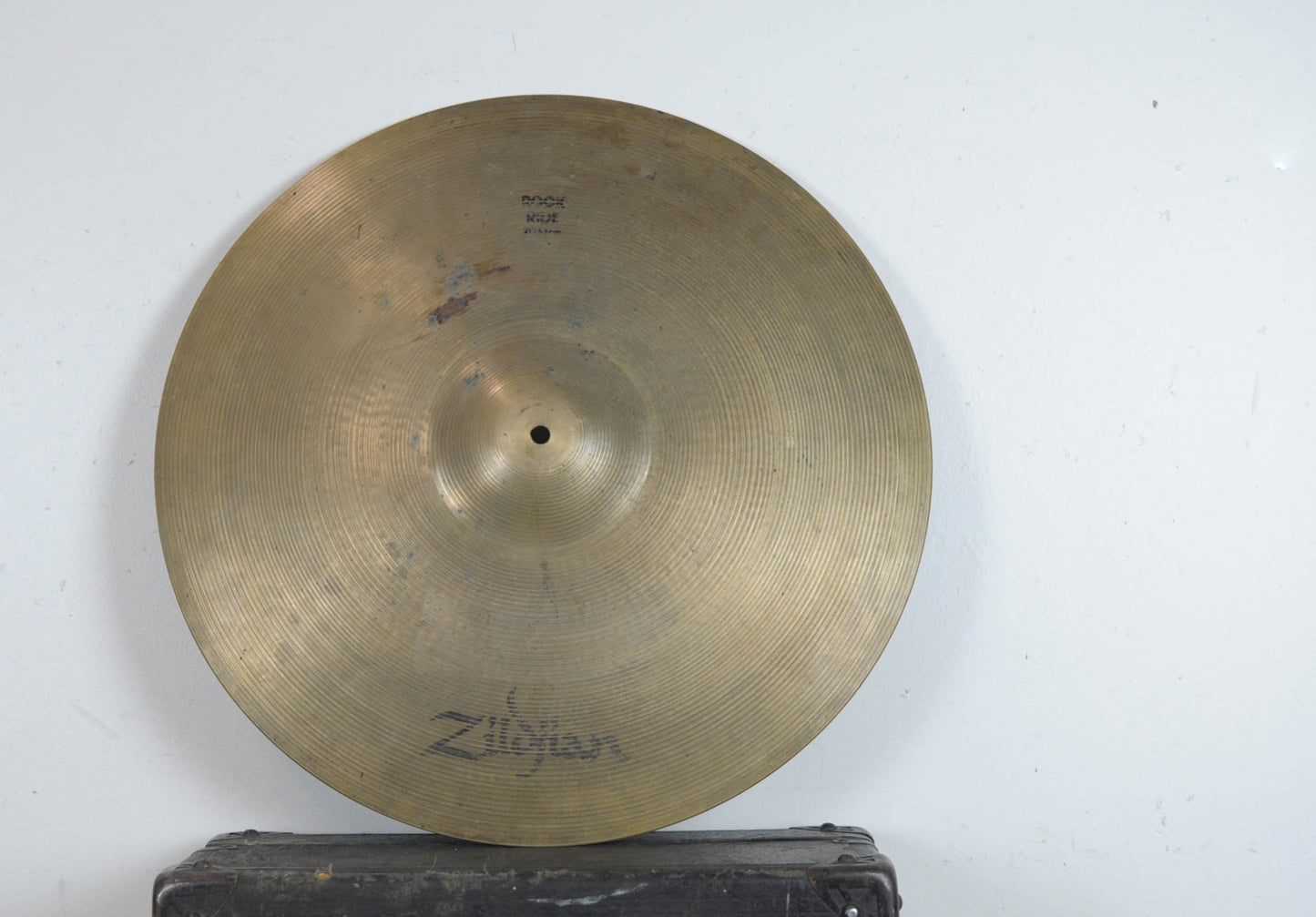1982-1992 Zildjian A 21" Rock Ride Cymbal 3591g