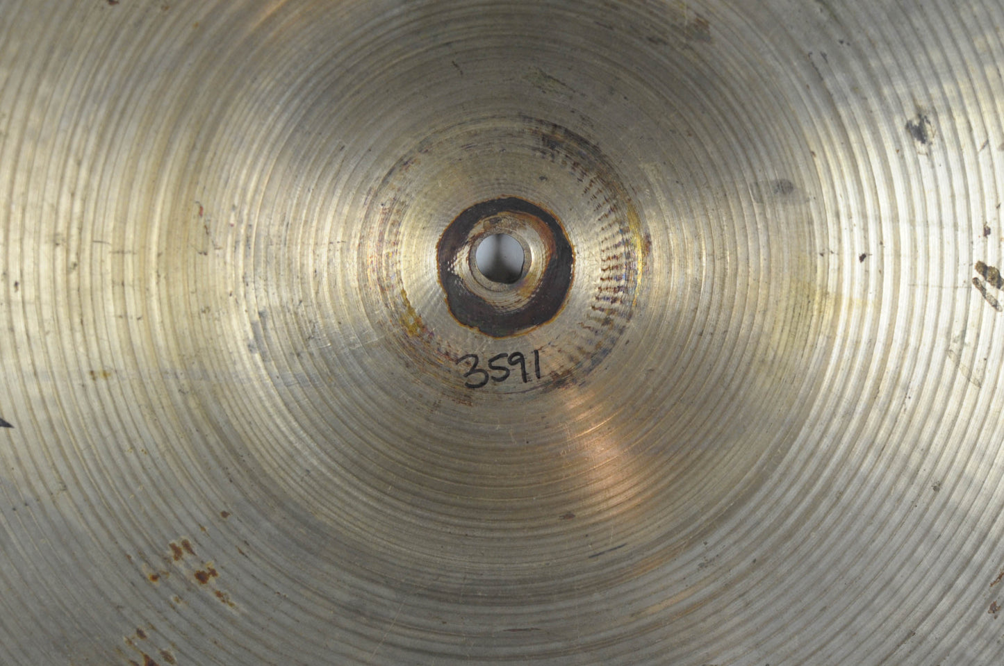 1982-1992 Zildjian A 21" Rock Ride Cymbal 3591g