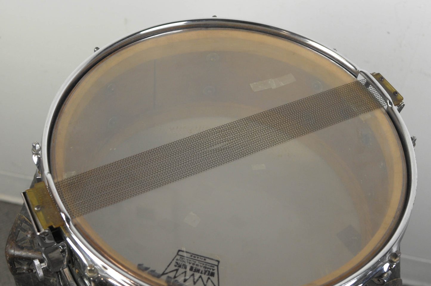 1950s WFL 5.5x14 Buddy Rich Super Classic Black Diamond Pearl Snare Drum