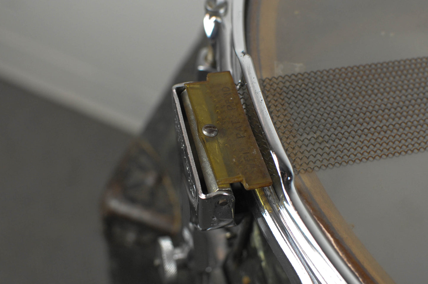 1950s WFL 5.5x14 Buddy Rich Super Classic Black Diamond Pearl Snare Drum