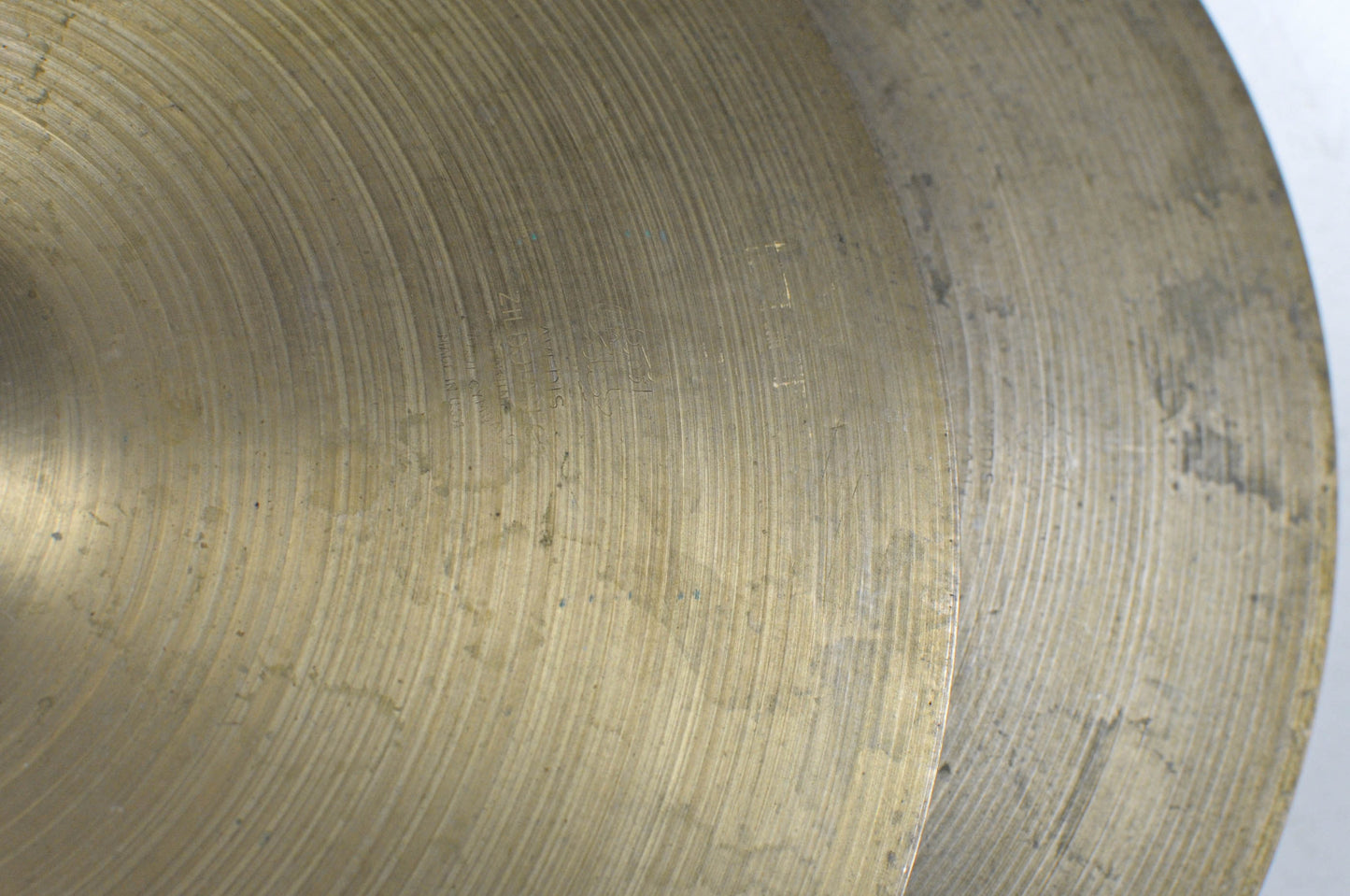 1960s Zildjian A Thin Hi Hat Cymbals 697g 745g