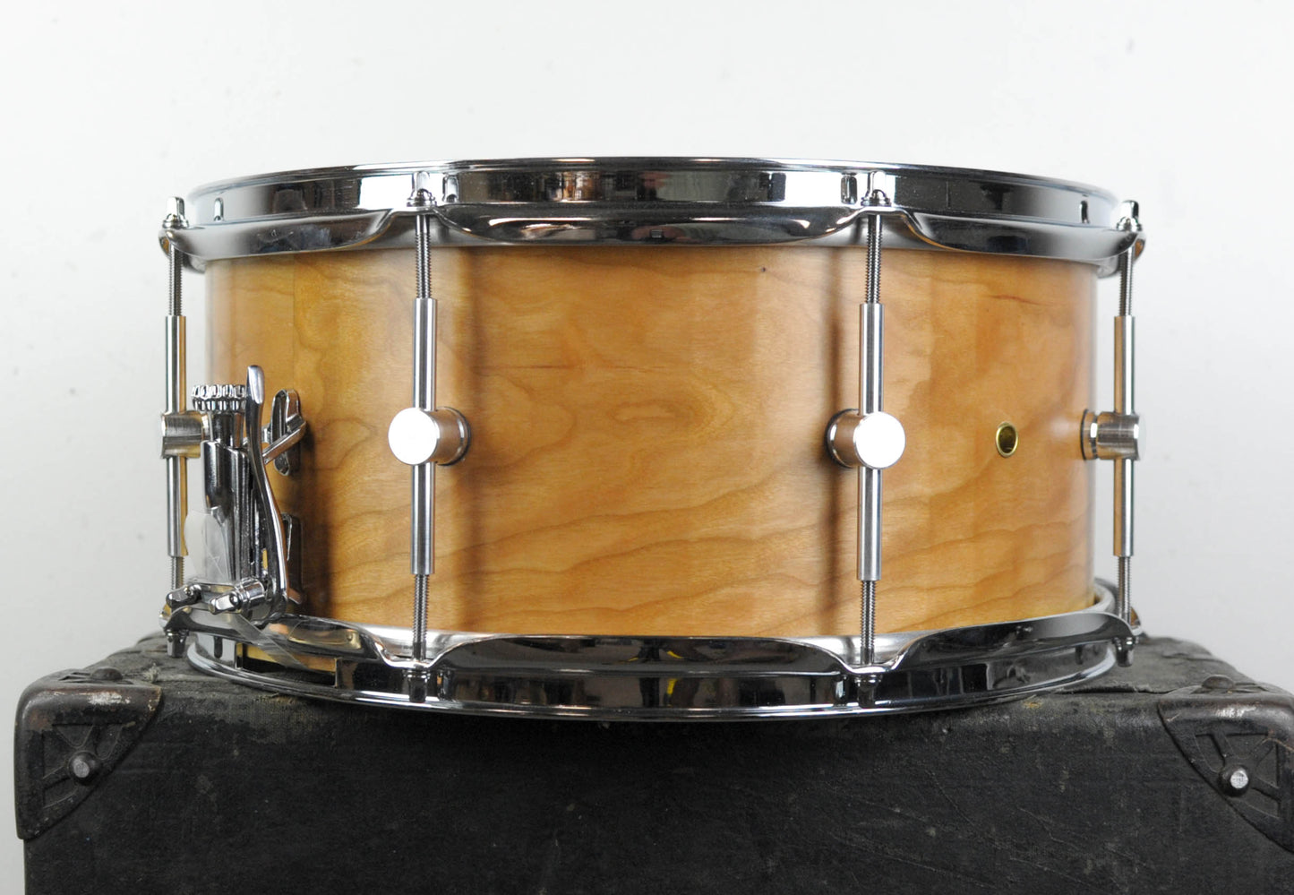 Kerf Drum Co. 6.5x14 Natural Cherry Snare Drum