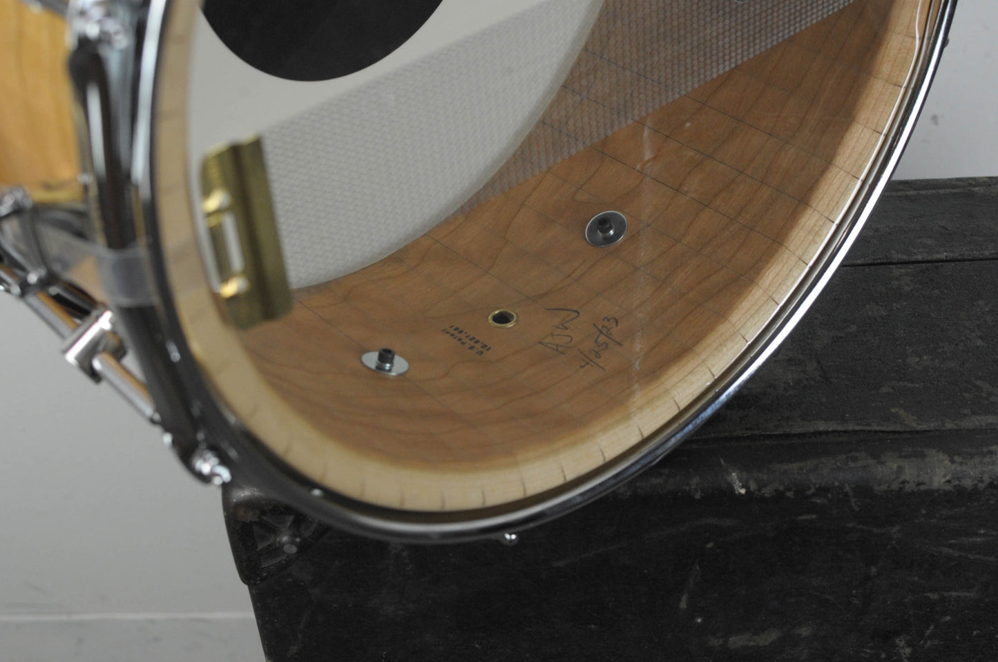 Kerf Drum Co. 6.5x14 Natural Cherry Snare Drum