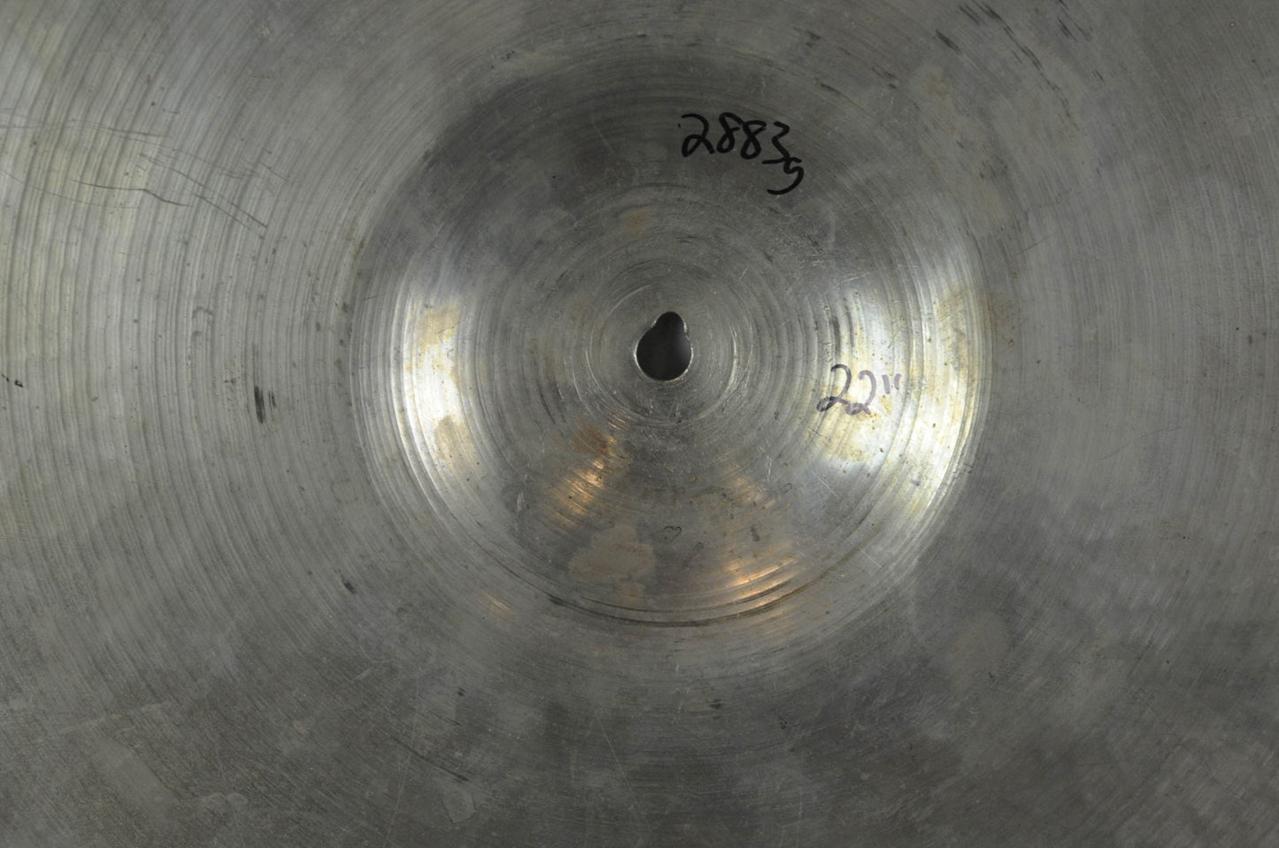 1960s Paiste Ludwig 22" Ride Cymbal 2883g