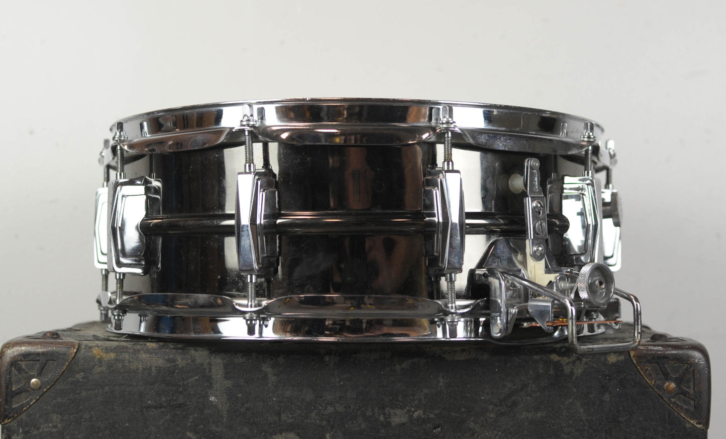 1980s Ludwig 5x14 Black Beauty Super-Sensitive Snare Drum