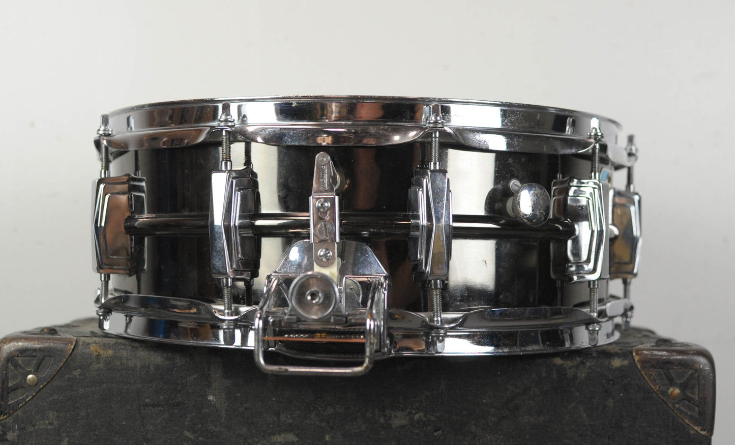 1980s Ludwig 5x14 Black Beauty Super-Sensitive Snare Drum