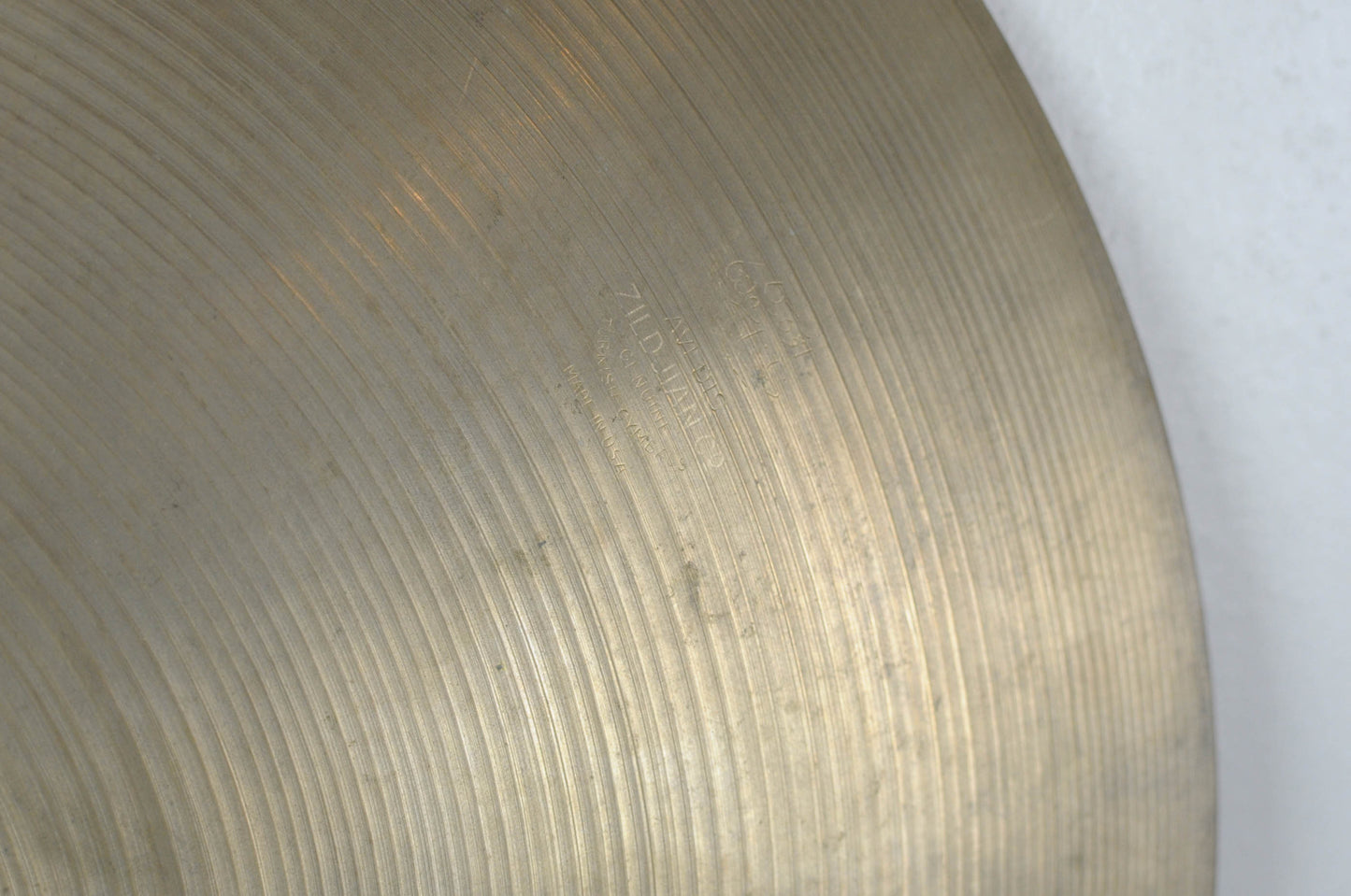 1960s Zildjian A 18" Crash Cymbal 1548g