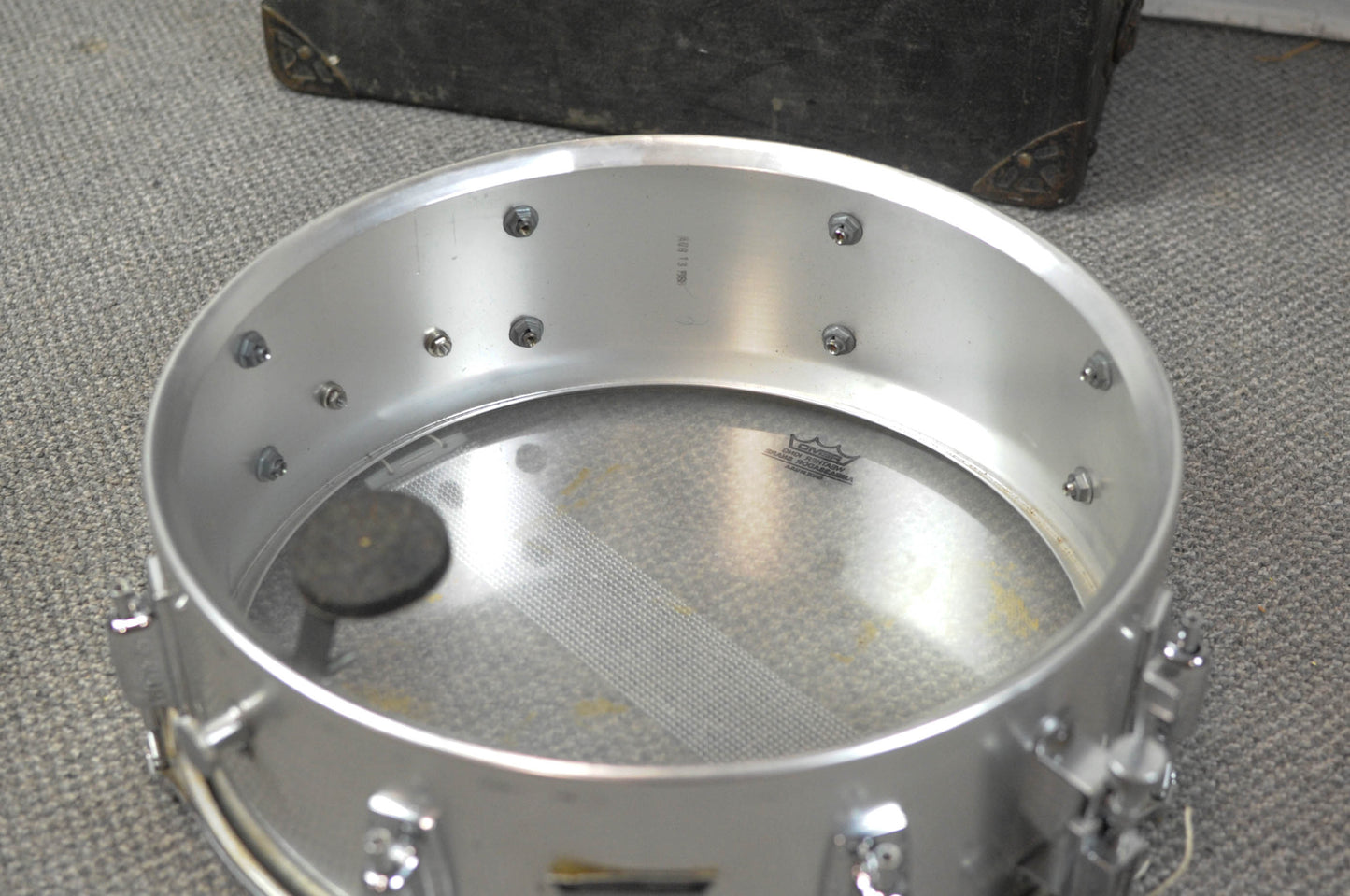 1960s Ludwig 5x14 Standard Aluminum Snare Drum