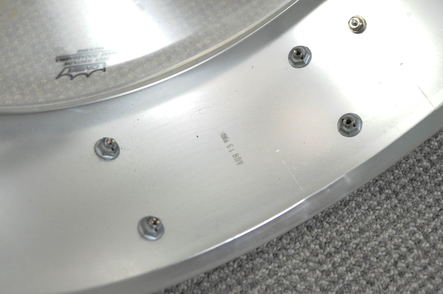 1960s Ludwig 5x14 Standard Aluminum Snare Drum