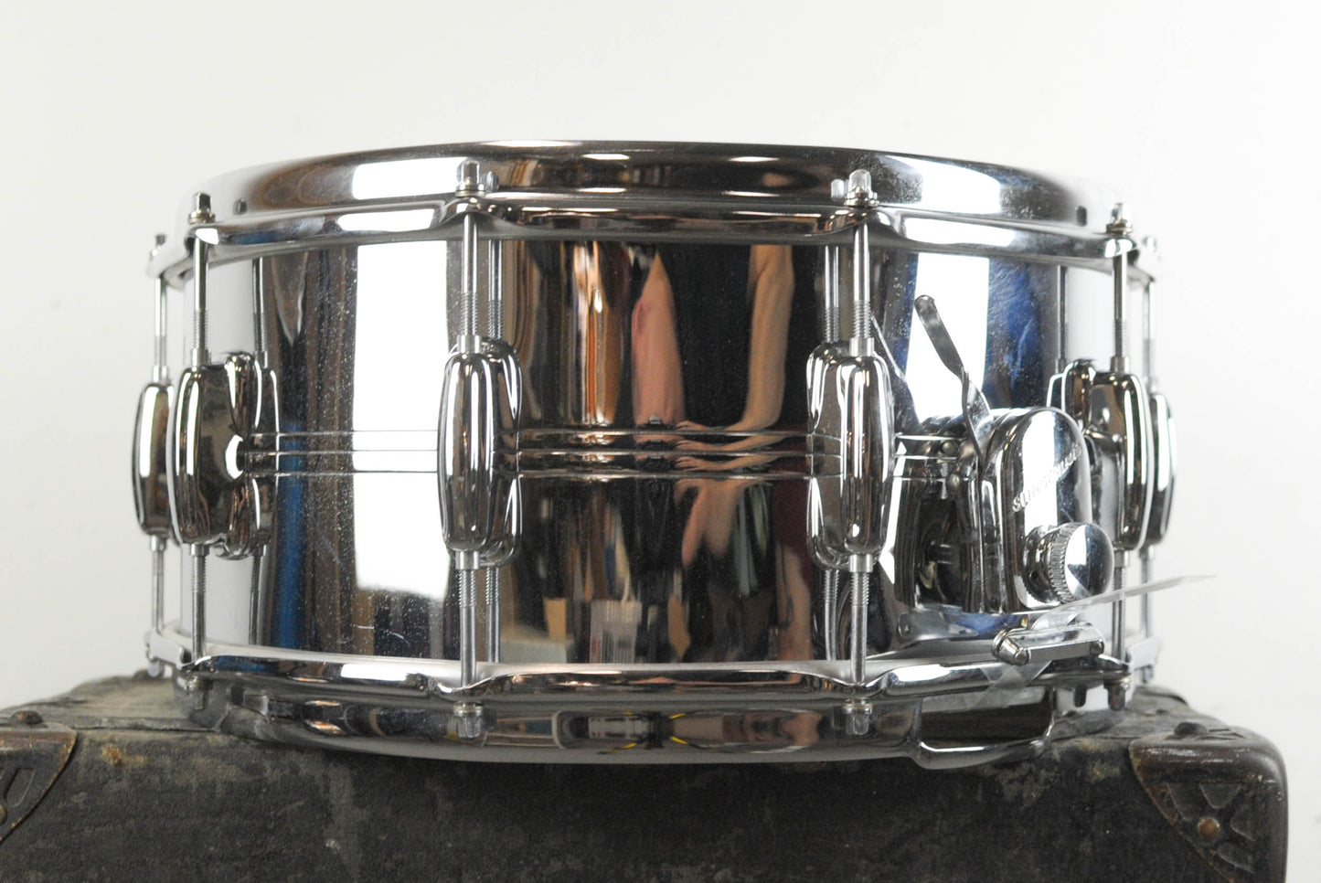 1970s Slingerland 6.5x14 Gene Krupa Sound King Snare Drum