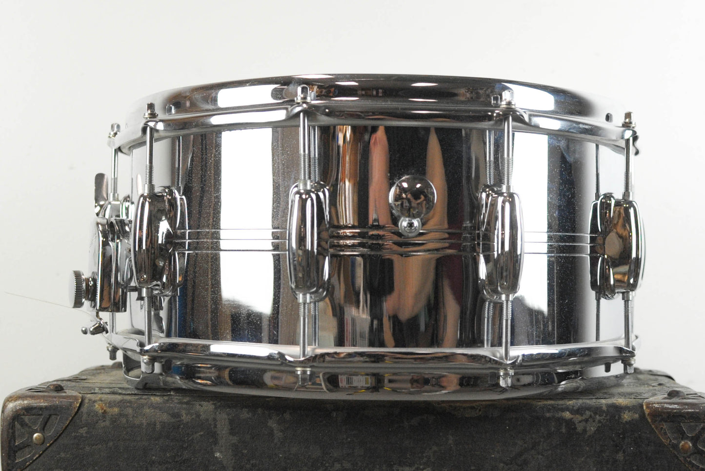 1970s Slingerland 6.5x14 Gene Krupa Sound King Snare Drum