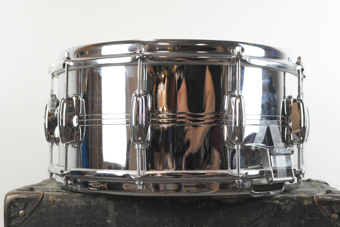 1970s Slingerland 6.5x14 Gene Krupa Sound King Snare Drum