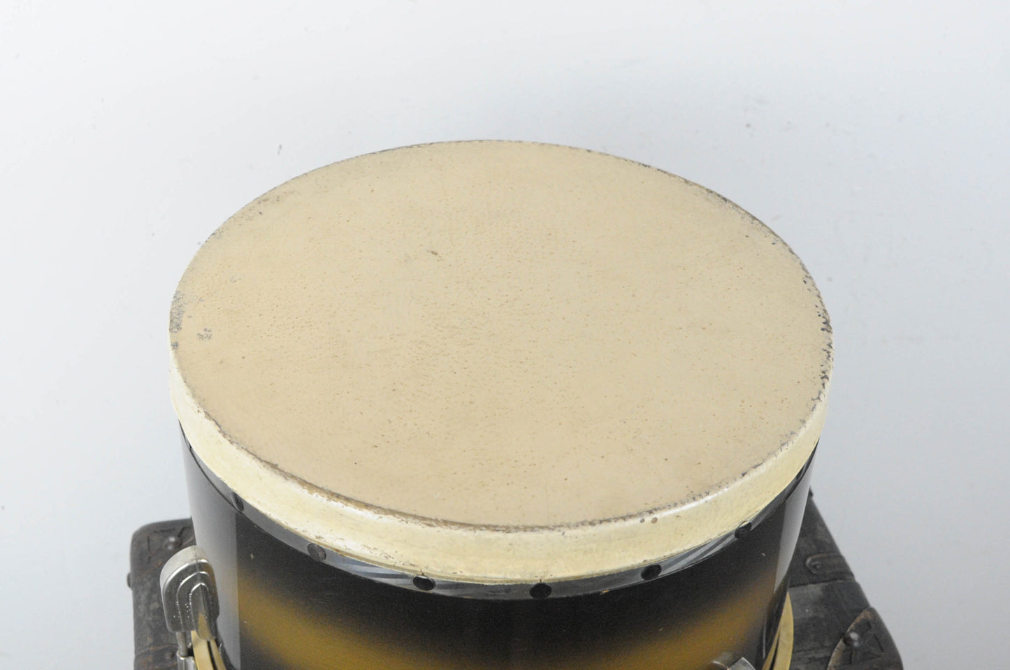 1940s Leedy 9x13 Black & Gold Duco Tom