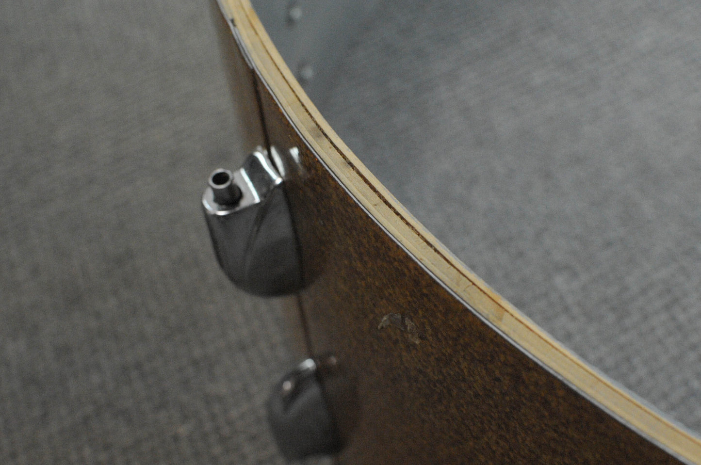 1960s Gretsch 10x28 Gold Sparkle Bass Drum