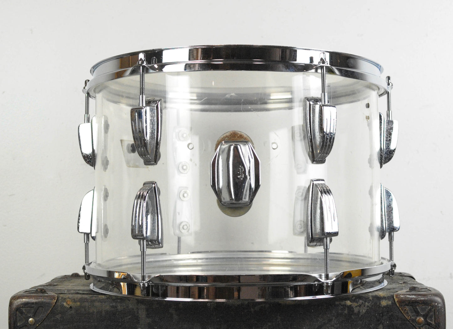 1970s Ludwig 9x13 Clear Vistalite Tom