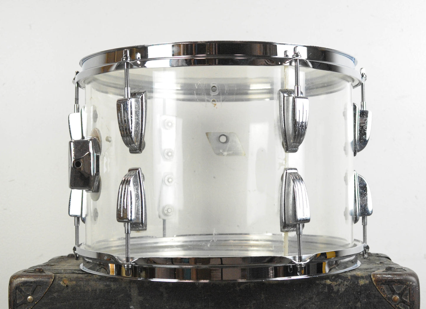 1970s Ludwig 9x13 Clear Vistalite Tom