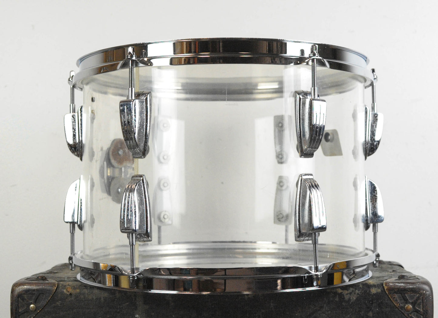 1970s Ludwig 9x13 Clear Vistalite Tom