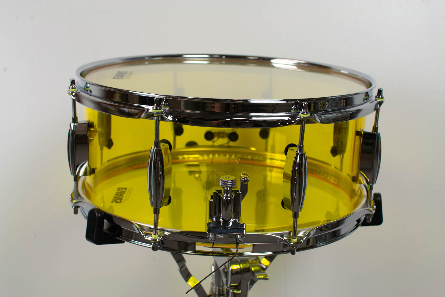 Standard Drum Co. 6x14 Yellow Acrylic Snare Drum