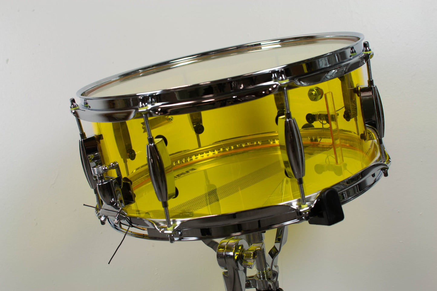 Standard Drum Co. 6x14 Yellow Acrylic Snare Drum