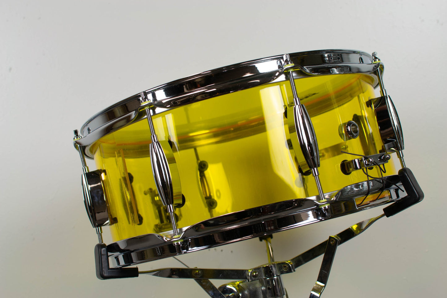 Standard Drum Co. 6x14 Yellow Acrylic Snare Drum