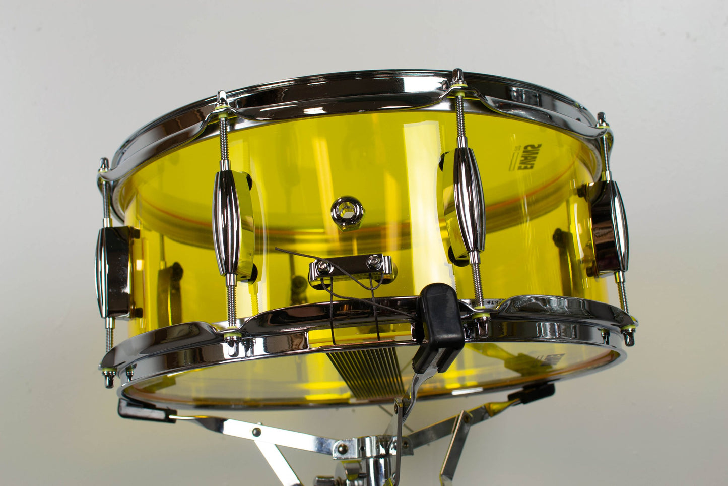 Standard Drum Co. 6x14 Yellow Acrylic Snare Drum