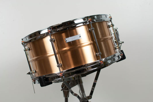 Standard Drum Co 6.5x14 Bronze Snare Drum