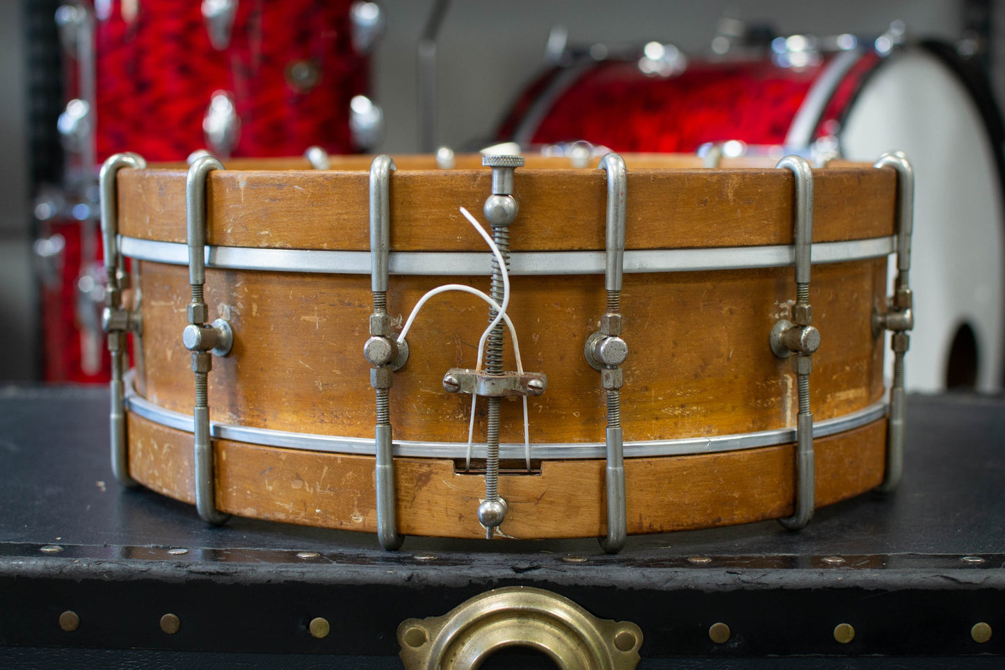 1910s 1920s Walberg and Auge 4.5x14 Snare Drum