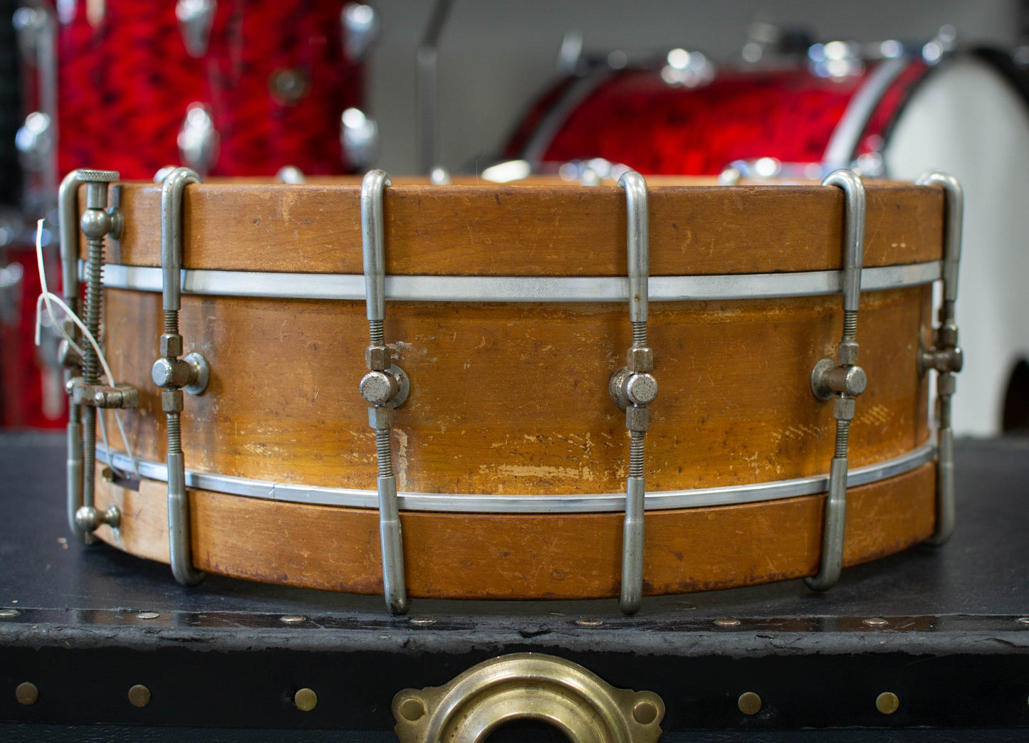 1910s 1920s Walberg and Auge 4.5x14 Snare Drum