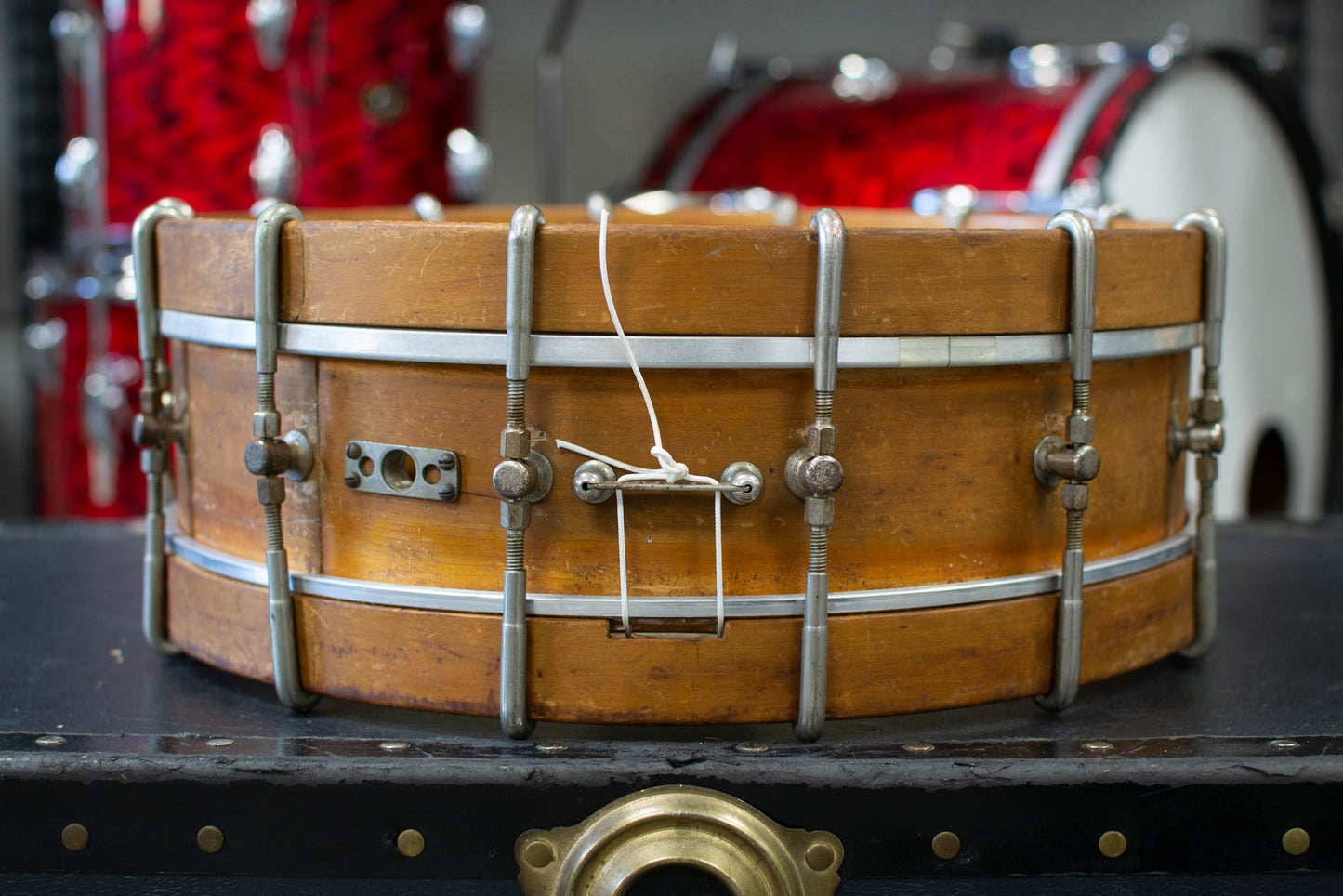 1910s 1920s Walberg and Auge 4.5x14 Snare Drum