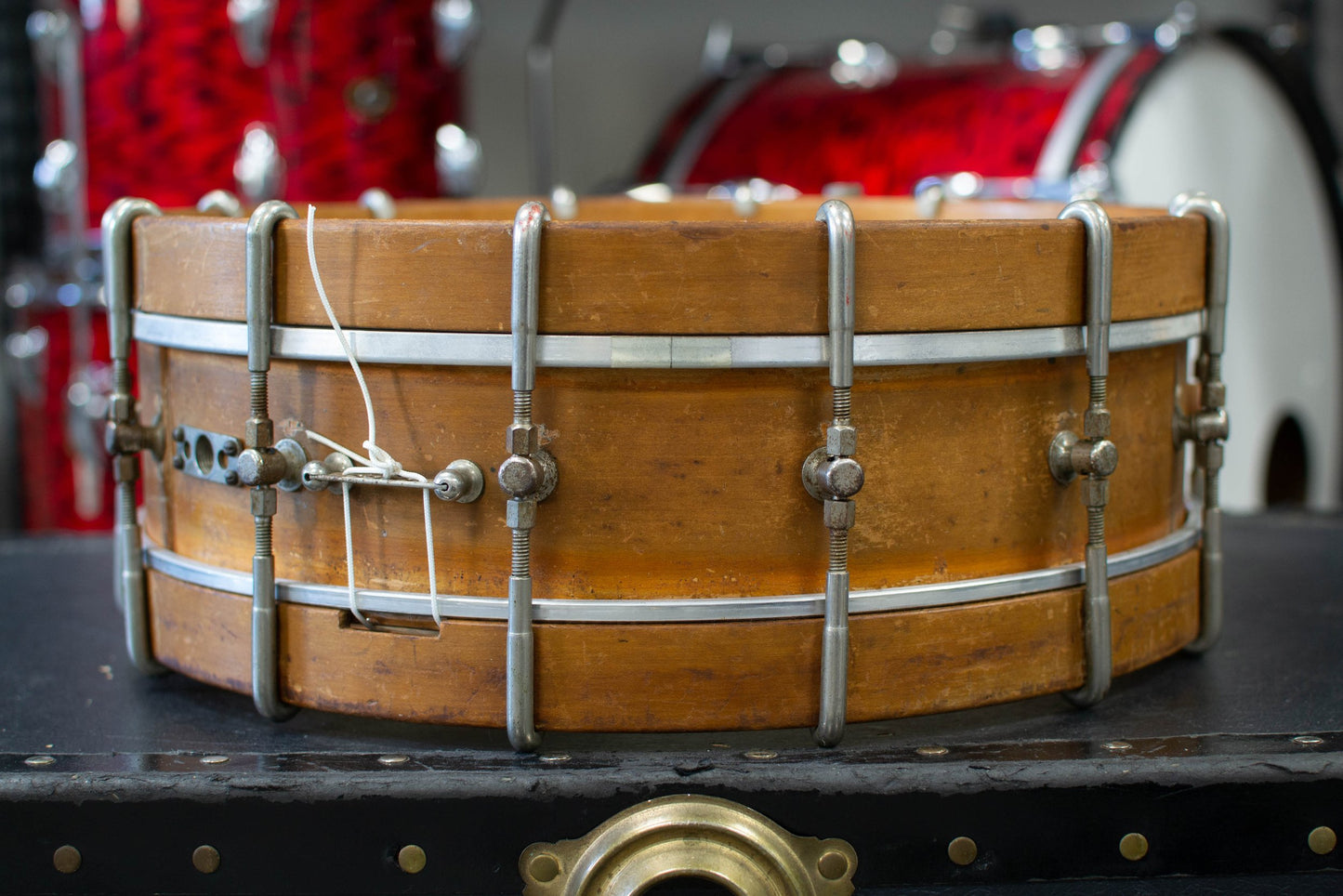 1910s 1920s Walberg and Auge 4.5x14 Snare Drum