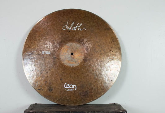 Leon 20" Flat Bell Raw Ride Cymbal 1810g